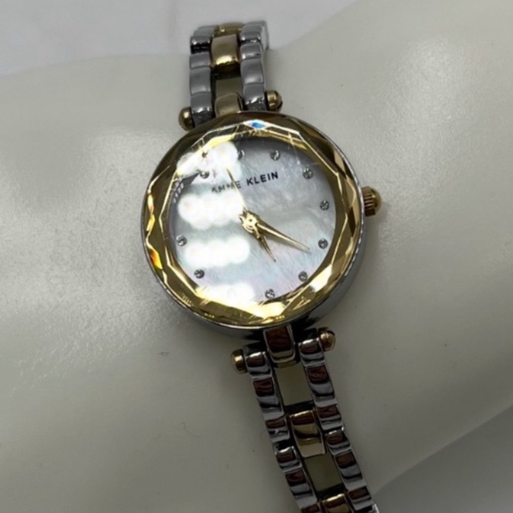 Watch 
Anne Klein‎ Women's Two-Tone Open Bracelet Watch